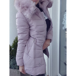 Lila růžový kabátek Simo