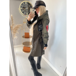 Khaki parka Off