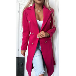 Malinový kabátek Paula