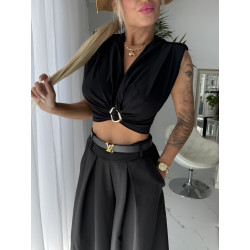 Černá halenka Jadore