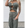 Khaki komplet Sara