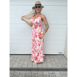 Vzorované šaty Pink