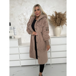 Hnědý kabátek Velsa