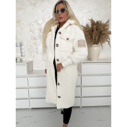 Smetanový kabátek Velsa