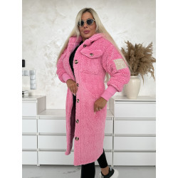 Růžový kabátek Velsa