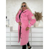 Růžový kabátek Velsa