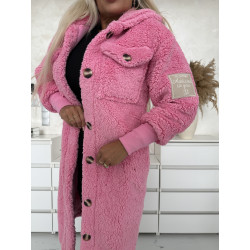 Růžový kabátek Velsa