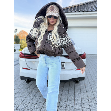 Hnědá bundička Storm