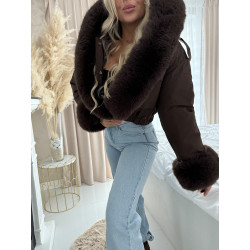 Hnědá bundička Lovely