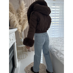 Hnědá bundička Lovely