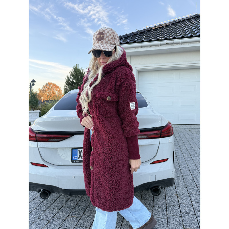 Vínový kabátek Rony