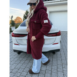 Vínový kabátek Rony