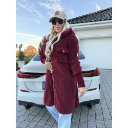 Vínový kabátek Rony