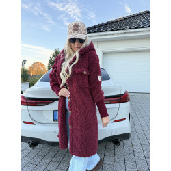 Vínový kabátek Rony