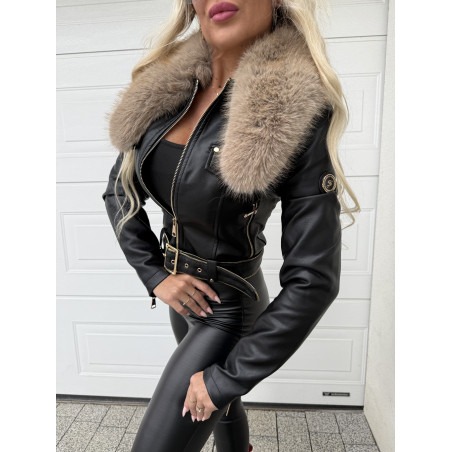 Černá bundička Ila