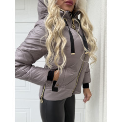 Hnědá bundička SM