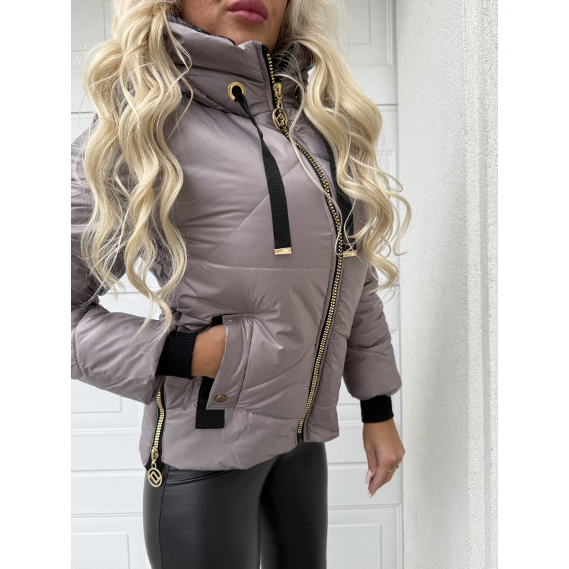 Hnědá bundička SM