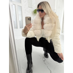 Krémová bundička Erika