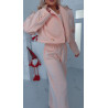 Světle růžový/meruňkový komplet Sia