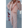 Světle růžový/meruňkový komplet Sia