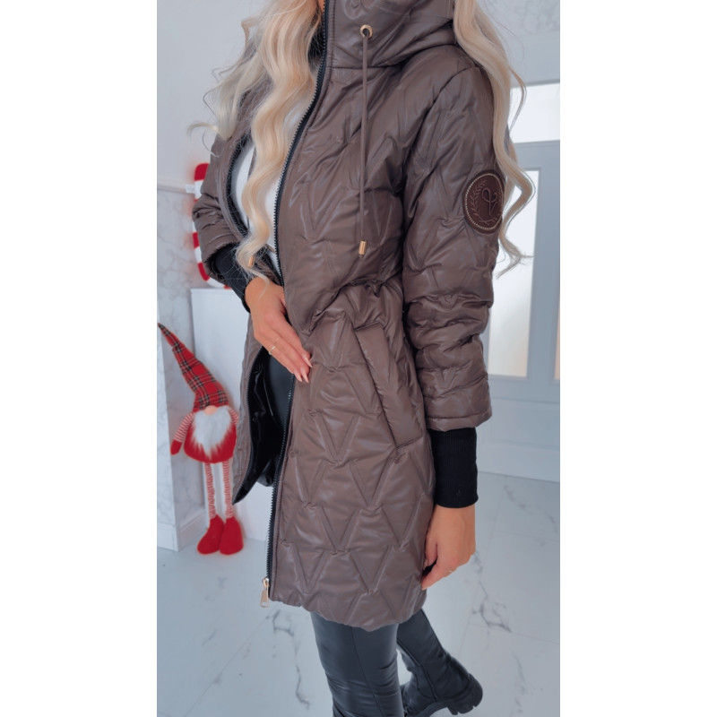 Hnědý kabátek Doll