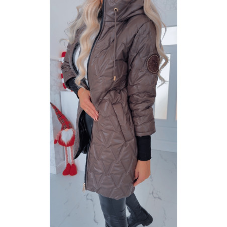 Hnědý kabátek Doll