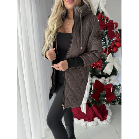 Hnědý kabátek Doll