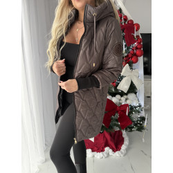 Hnědý kabátek Doll