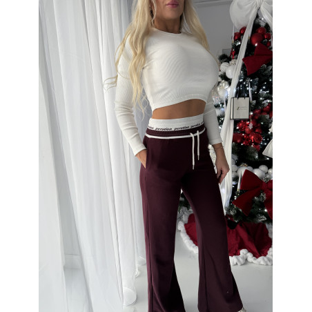 Teplákový komplet Bordo