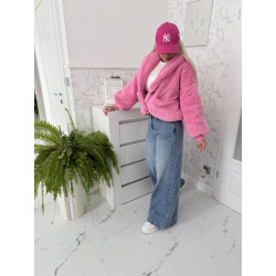 Růžová bundička Velsa