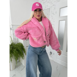 Růžová bundička Velsa