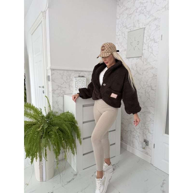 Hnědá bundička Velsa