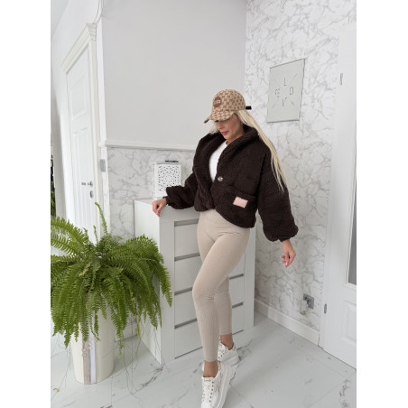 Hnědá bundička Velsa