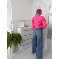 Růžová bundička Up