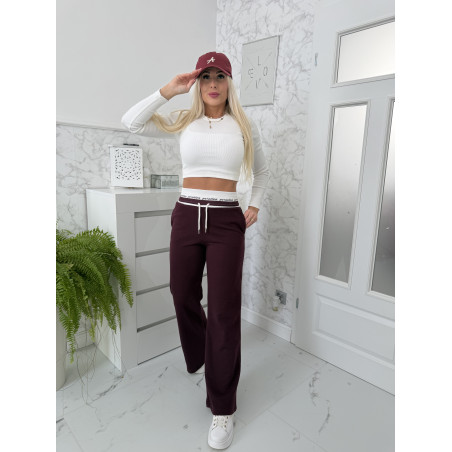 Teplákový komplet Bordo