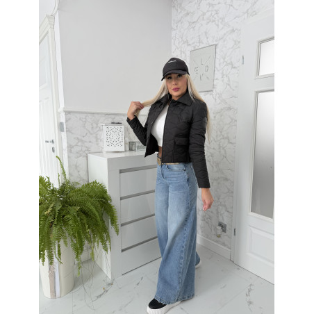 Černá bundička Drop