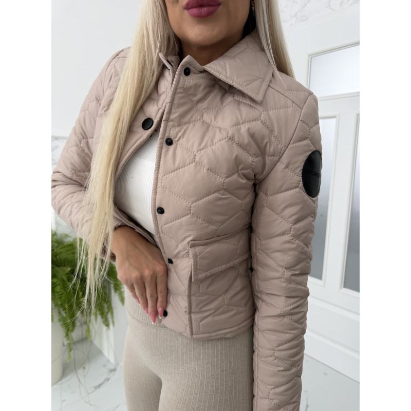 Béžová bundička Drop