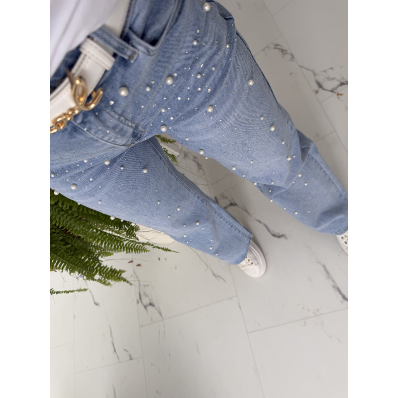 Rovné džíny Pearls