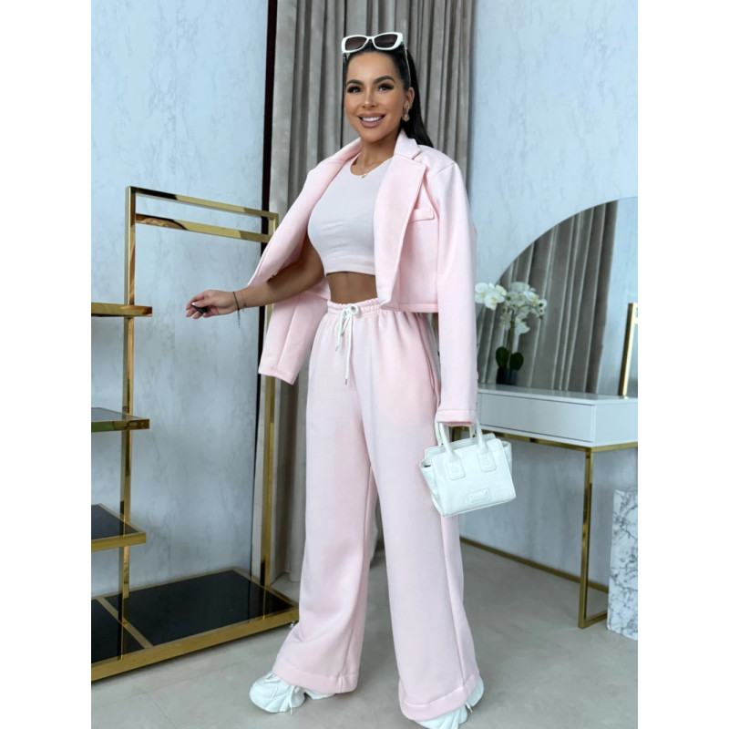 Světle růžový/meruňkový komplet Sia