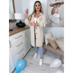 Béžový jarní kabátek Velsa