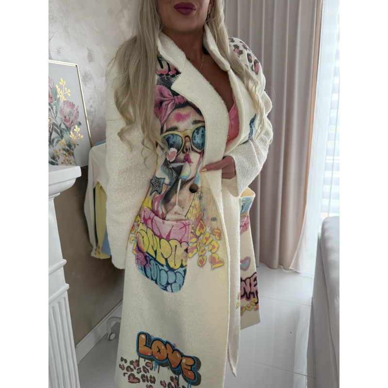 Smetanový kabátek Lolipop