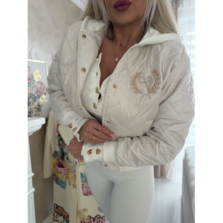 Krémová jarní bundička Velsa