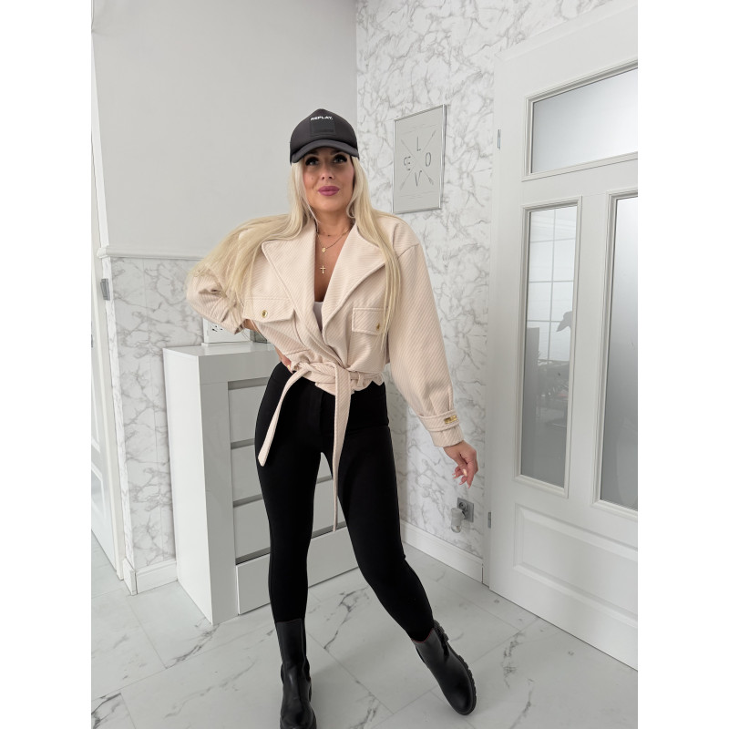 Béžová bundička Tori