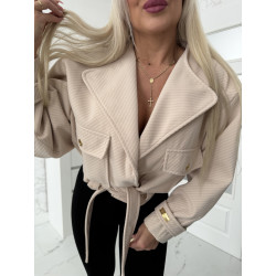 Béžová bundička Tori