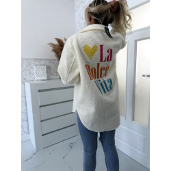 Smetanová košile Capri