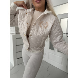 Krémová jarní bundička Velsa