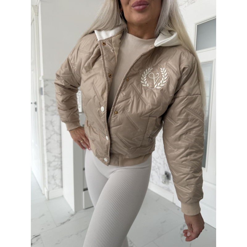 Béžová jarní bundička Velsa