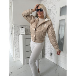 Béžová jarní bundička Velsa