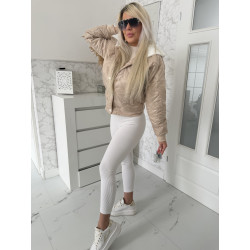 Béžová jarní bundička Velsa