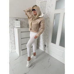 Béžová jarní bundička Velsa